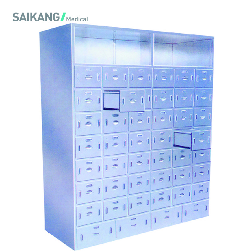 SKH065 Chinese Metal Pharmacy Storage Cabinets For Hospital