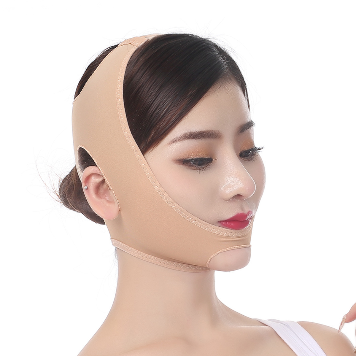 V face shaper slimming strap ultra-thin chin cheek belt bandage