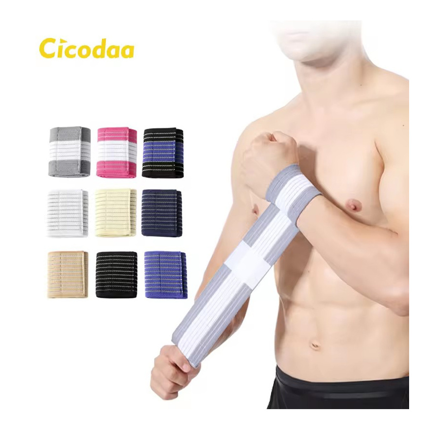 Adjustable Elastic Wrist Straps Gym Lifting Wraps Weightlifting For Fitness Support Straps Wraps Gym Wrist Wraps