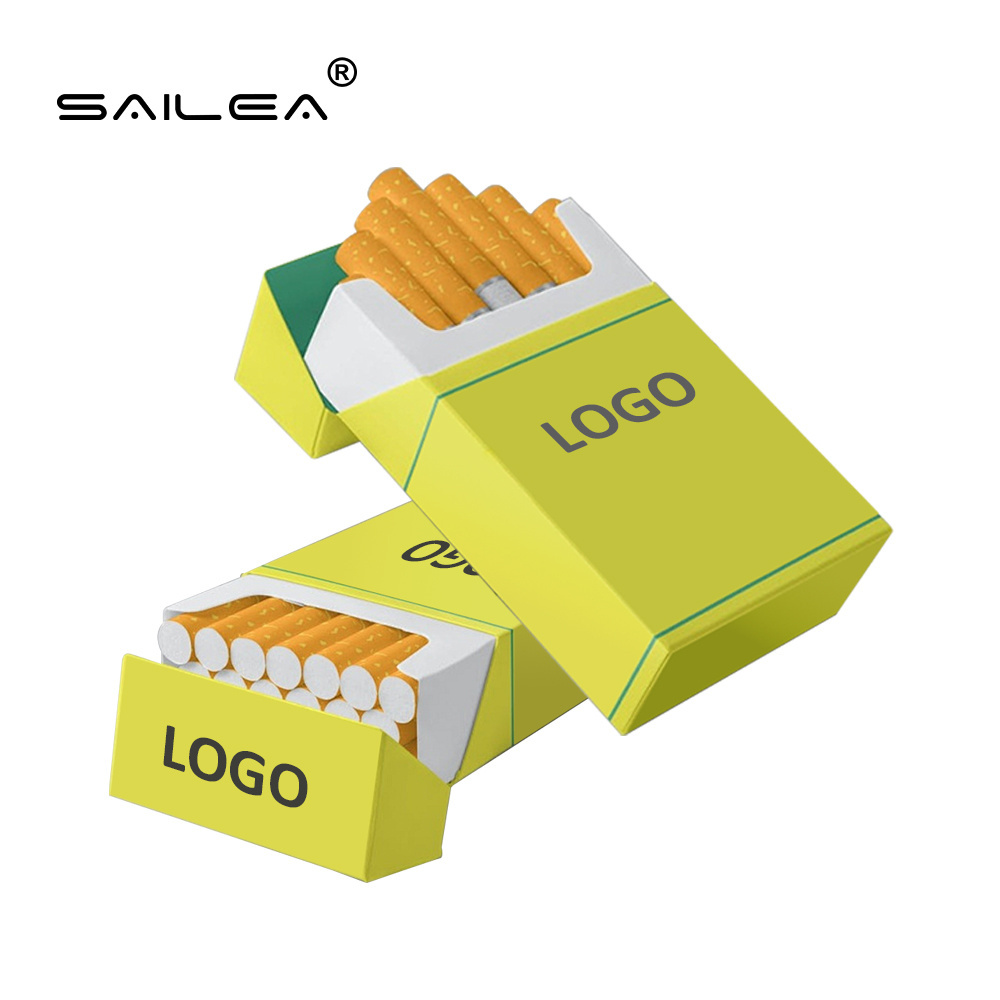 Customized hot Sellers mini 10 20 Packs Printed Paper Cigarette Packaging Box OEM ODM Cigarette Packaging Case