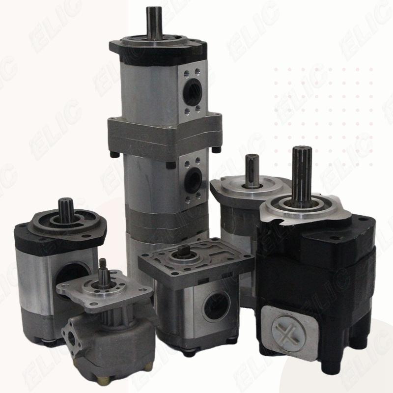 Excavator Double Bomba De Carga Hydraul Charge Charging Pumps Truck Hydraulic Gear Pump For Shimadzu Rexroth Kubota Kobelco