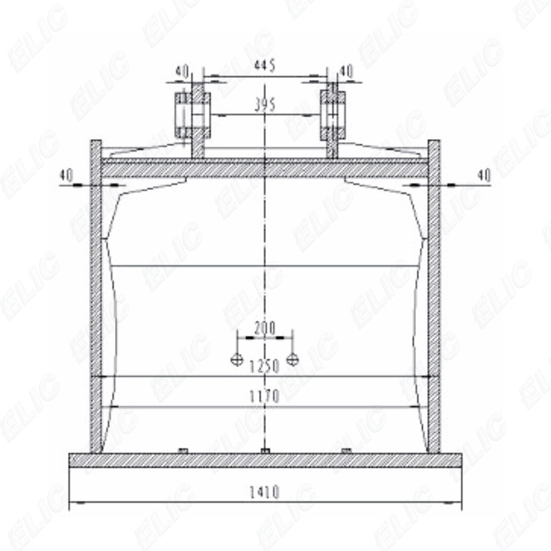 ELIC Construction Machinery Attachments Parts Mini Excavator Bucket For Sany Hyundai Hitachi Doosan Kubota