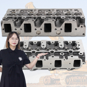 Excavator Cabeza De Cilindro Complete Cylinder Head Diesel Engine Cylinder Head Assembly For Volvo Mitsubishi Perkins Yanmar