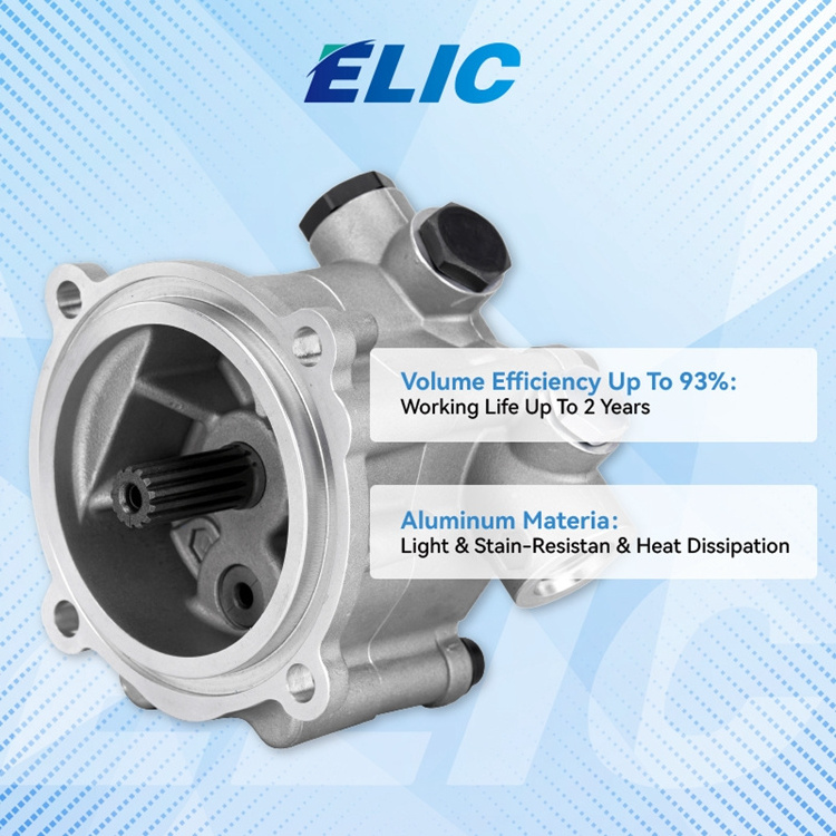 Single Double Triple Pilot Bomba High Pressure Transmission Oil Charge Pump Excavator Part Hydraulic Gear Pump for Komatsu