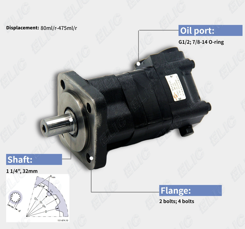 High torque cycloid OMP OMR OMS OMT OMV Hydraulic orbit orbital Motor for Rexroth eaton sauer dan--foss parker white charlynn