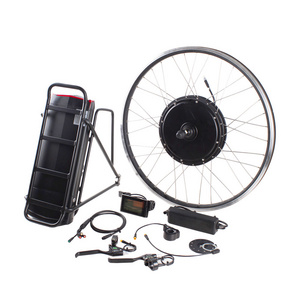 cheap 36v 250w 72v 5000w 8000w motor for hub kit with battery and led display  electric bike kit