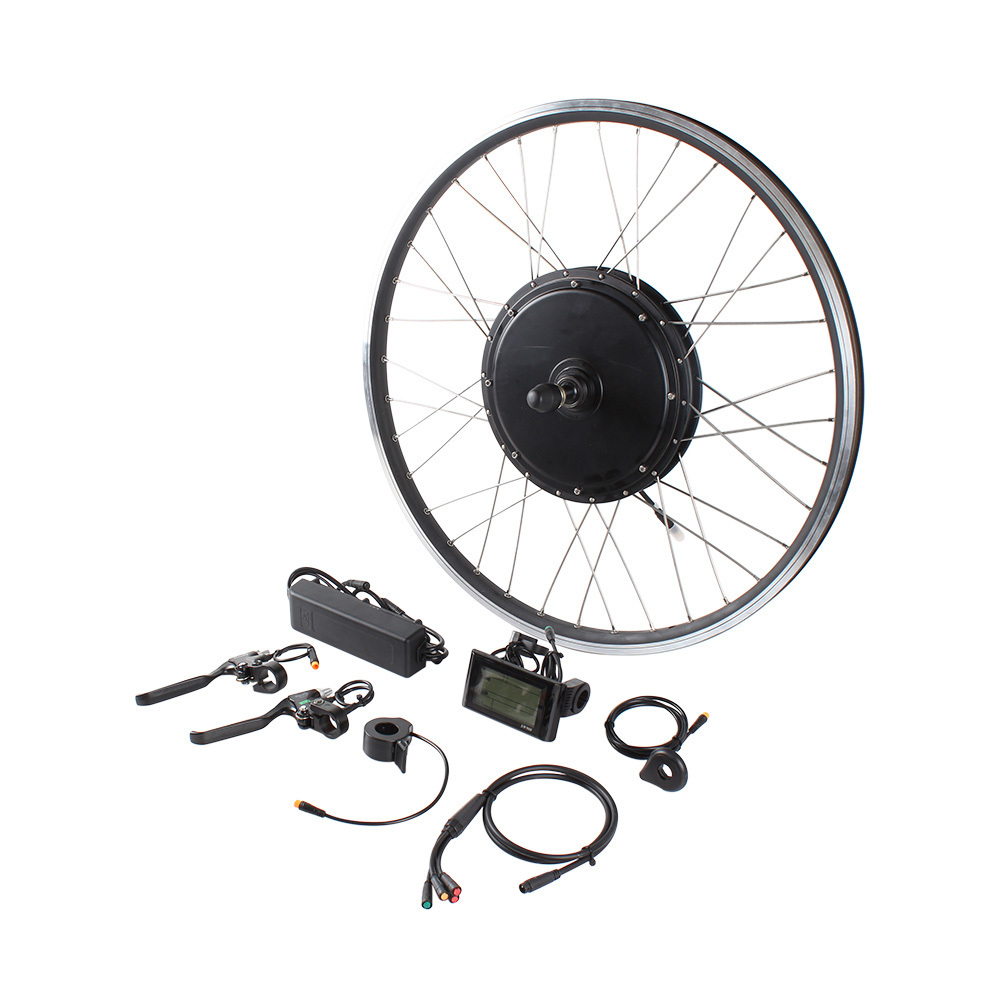 cheap 36v 250w 72v 5000w 8000w motor for hub kit with battery and led display  electric bike kit