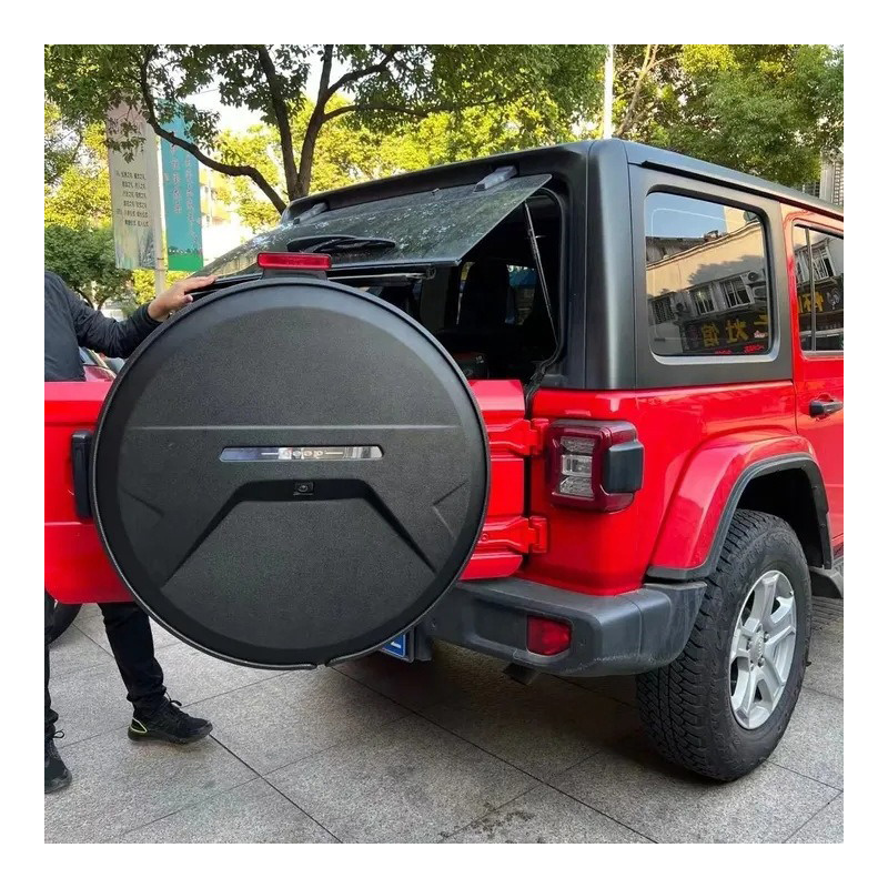 Car Accessories Wrangler JL Spare Tire Cover Rear Spare Tire Cover OEM All-Wrap Spare Tire Cover For Jeep Wrangle Jl