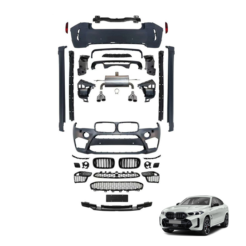 Auto Parts For BMW X6 Car Accessories New Car Bumpers Conversion Body Kit For BMW X6 F16