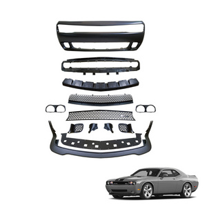 Facelift  Front Rear Bumper Side Skirt Sport M Tech Body Kit For Dodge Challenger 2008-2014