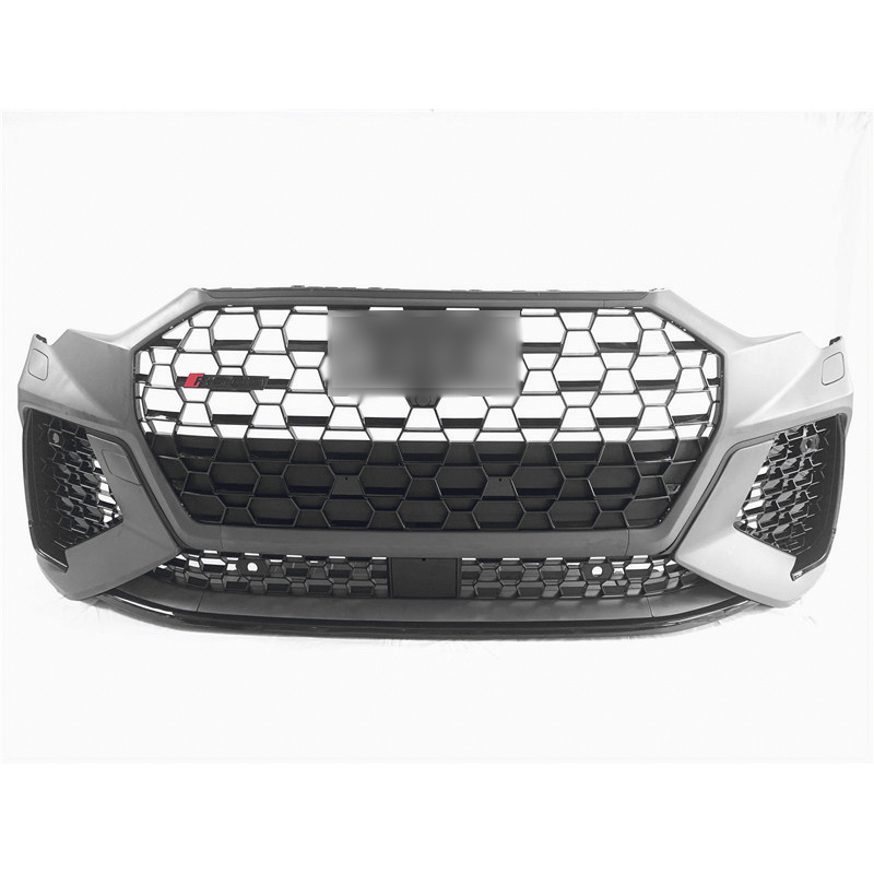 Car Exterior Parts Body ABS Plastic Universal Grille Front Bumper Body Kit For Audi Q3 2021-2023