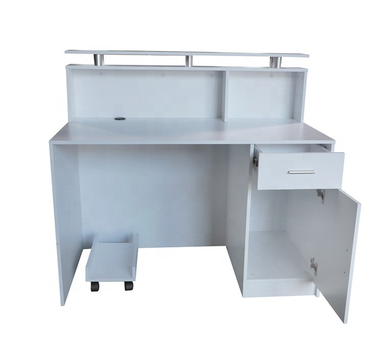 Latest Cheap furniture closet office reception Counter desk design