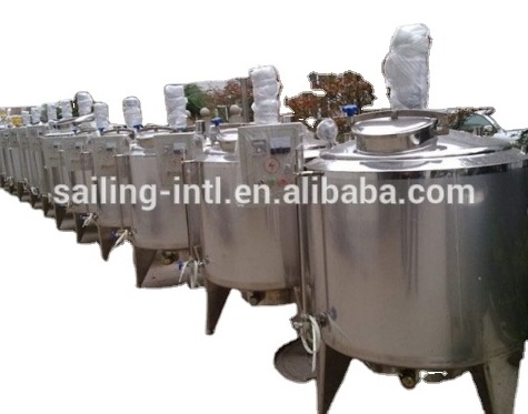 1000L Stainless Steel Tank Price, Double Jacket Tank