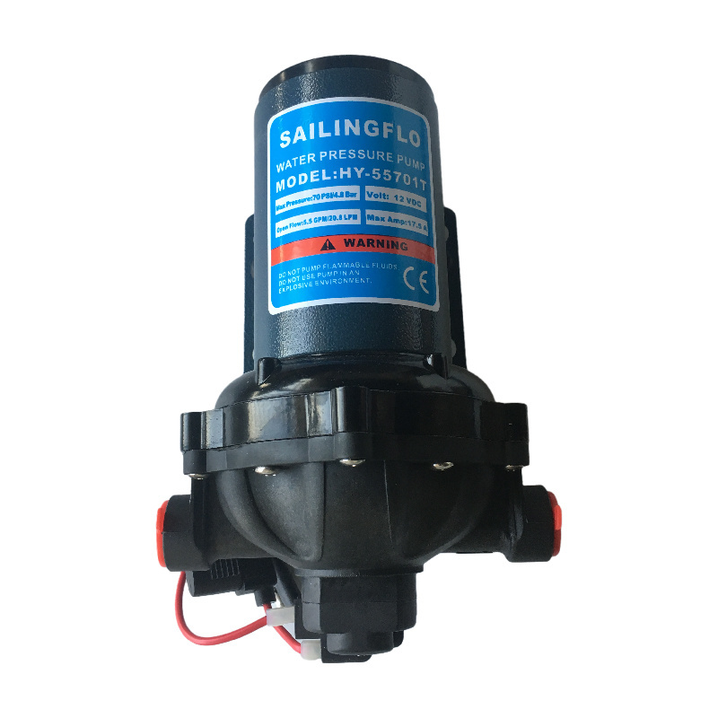 Built-in Pressure Switch Automatical Pressure Water Pump 12V Dc 5.5GPM Electric Ce Diaphragm PUMP Marine ROHS