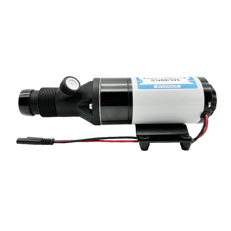 SAILINGFLO New Design 12V 45LPM High Flow Rate Macerator Sewage Pump For RV Toilet Septic Tank Wastewater Treatment