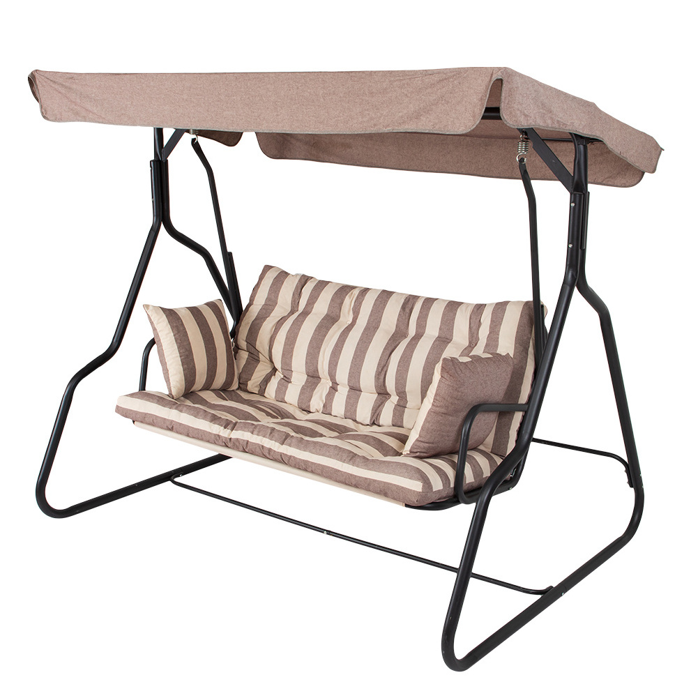 Best Selling Patio Swing Bed With Canopy Garden Swing Chair 3 Seat Swing