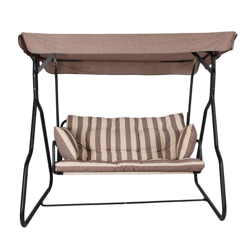 Best Selling Patio Swing Bed With Canopy Garden Swing Chair 3 Seat Swing