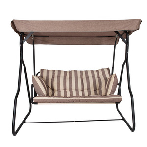 Best Selling Patio Swing Bed With Canopy Garden Swing Chair 3 Seat Swing