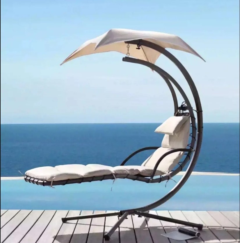 Dream Hanging Chair Courtyard Outdoors Sunshade Hammock Swing Chair With Stand  Lounge Chair Swing Outdoor Hammock