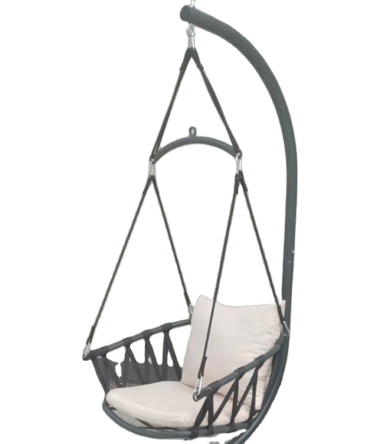 Basket With Base Bracket Swing For Adult Porch Furniture Patio Swings Rattan Chair