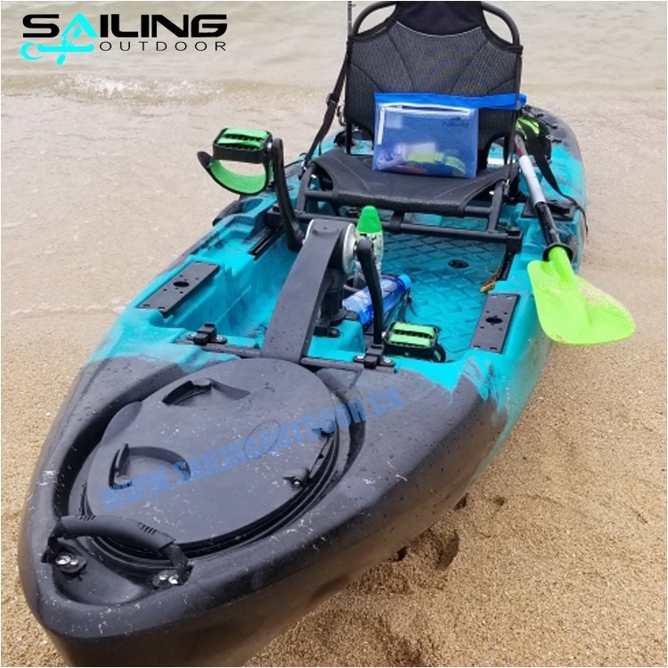 Sailing Outdoor Wholesale Cheap Pedal Boats Fishing Kayak with Pedals Drive Boat