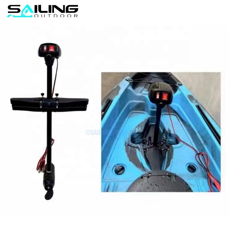 Kayak With Electric motor For Penguin Pedal System Hand Outboard Motores Controllers Electric boat Propeller With Fixing Parts