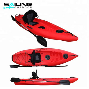 LLDPE Plastic Canoe China Kayak Sit On Top Boat