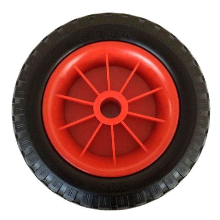 Manufacturer Sale Heavy Duty 10 Inch Trailer Wheels with PU FOAM & Color Rims Other Wheels Tires & Accessories