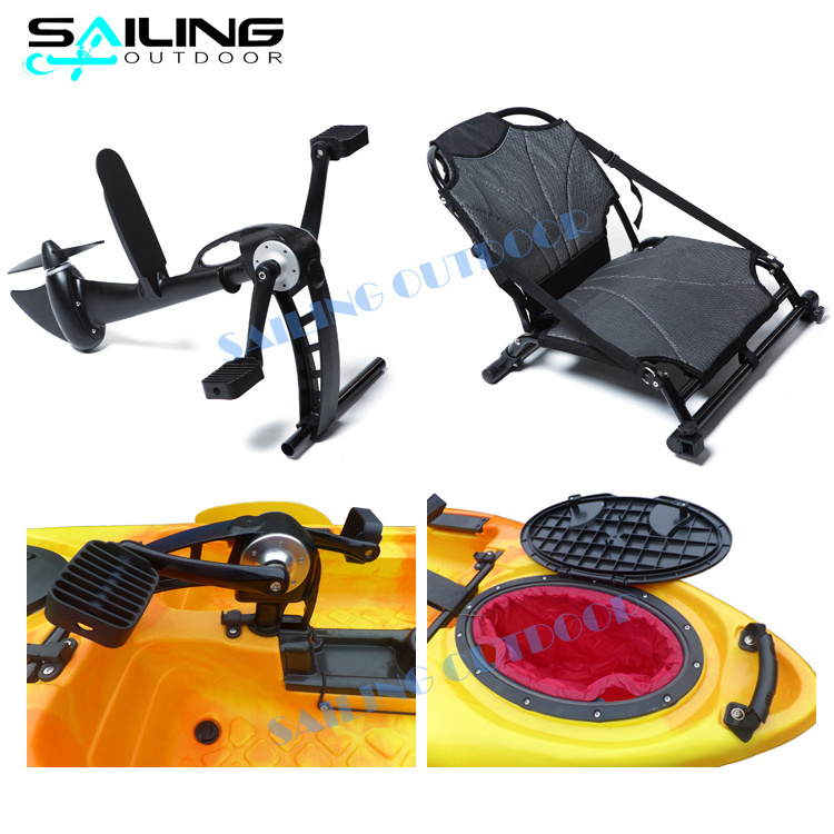 Factory Price Customized Pedal Drive Fishing Kayak Pedals De Boat with Slide