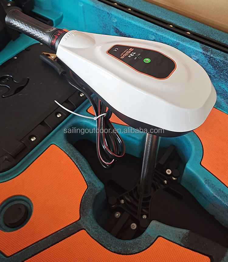 Kayak With Electric motor For Fin Pedal System Hand Outboard Motores Controllers Electric boat Propeller With Fixing Parts