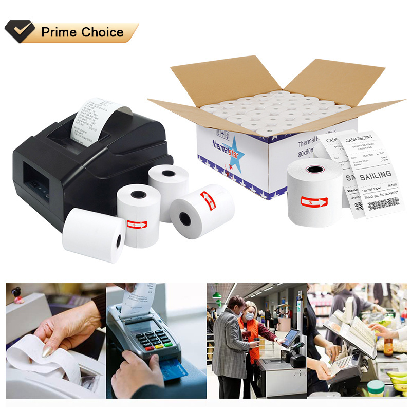 Thermal paper roll 80*80 cash register for thermal printer