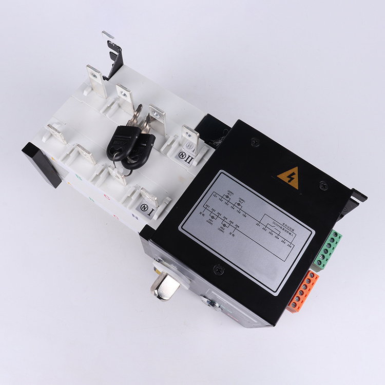 SLS Automatic Transfer Switch (ATS) 2P 3P 4P 40A 50A 63A 100A White Electrical Switch up to 400 Amps