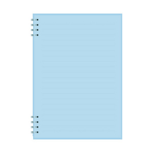 A5 B5 PVC Waterproof cover note book colored coil simple school and office supplies lined notebook journal manufacturer