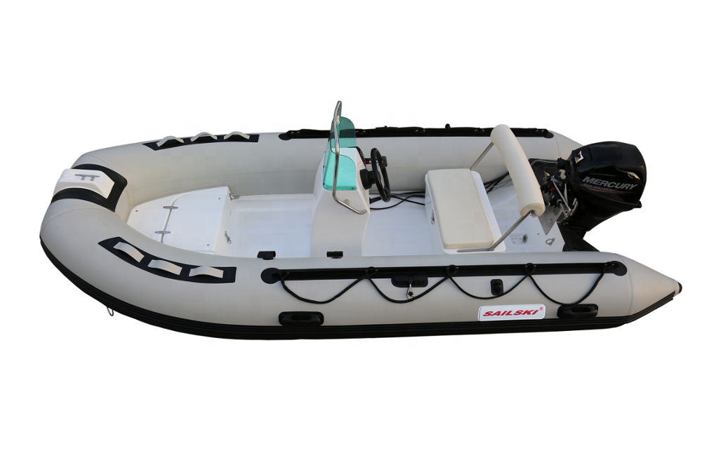 SAILSKI 3.9m/12.8ft RIB boat RIB390B with center console and seat box ( SAIL Outboards 20HP,25HP )