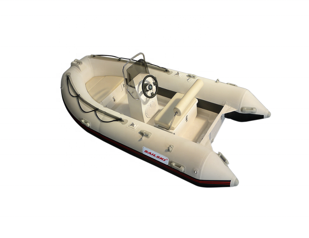 SAILSKI 3.9m/12.8ft RIB boat RIB390B with center console and seat box ( SAIL Outboards 20HP,25HP )