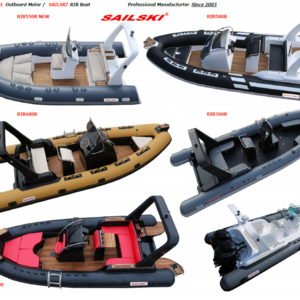 SAILSKI fiberglass hull inflatable boat 2.3m to 7.6m