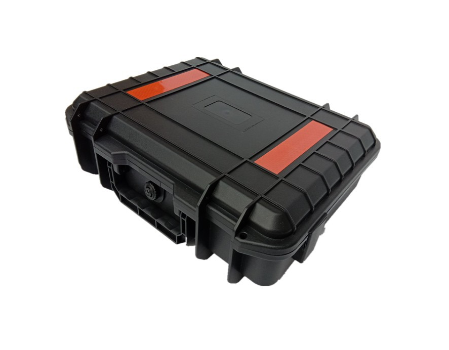 Small cheap plastic ammo can black green hard bullet tool case