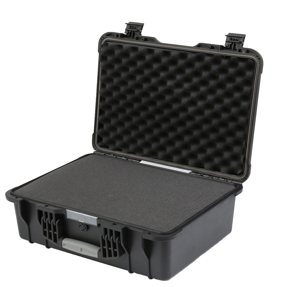 Factory direct supply safety product sturdy anti-scratch plastic airtight travel case with pick and pluck foam hard case