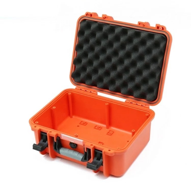 China wholesale industrial plastic carry box with pick and pluck foam