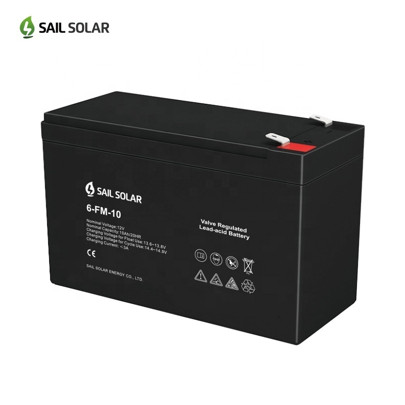 OEM Good Quantity Sealed AGM Lead Acid Batteries For Solar Panel 12V 10Ah 5Ah 7AH 9Ah