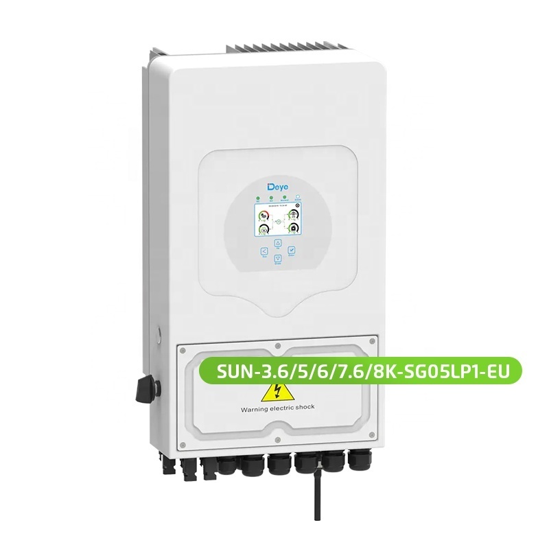 deye hybrid solar inverter with mppt charge controller 8kw pv inverter price