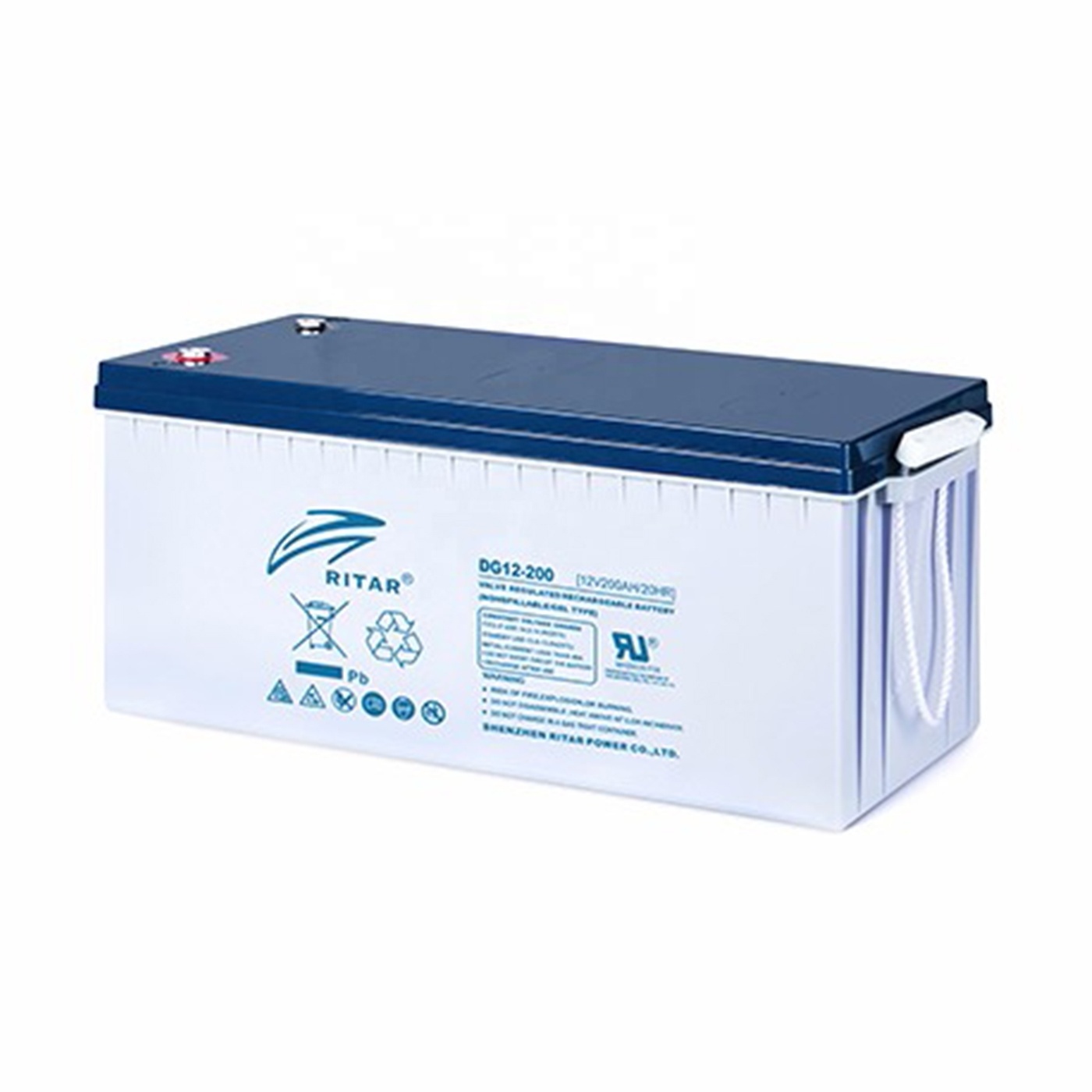 Ritar 12v 150ah 200ah 250ah 260ah 300ah solar gel battery solar lead acid batterie for power storage