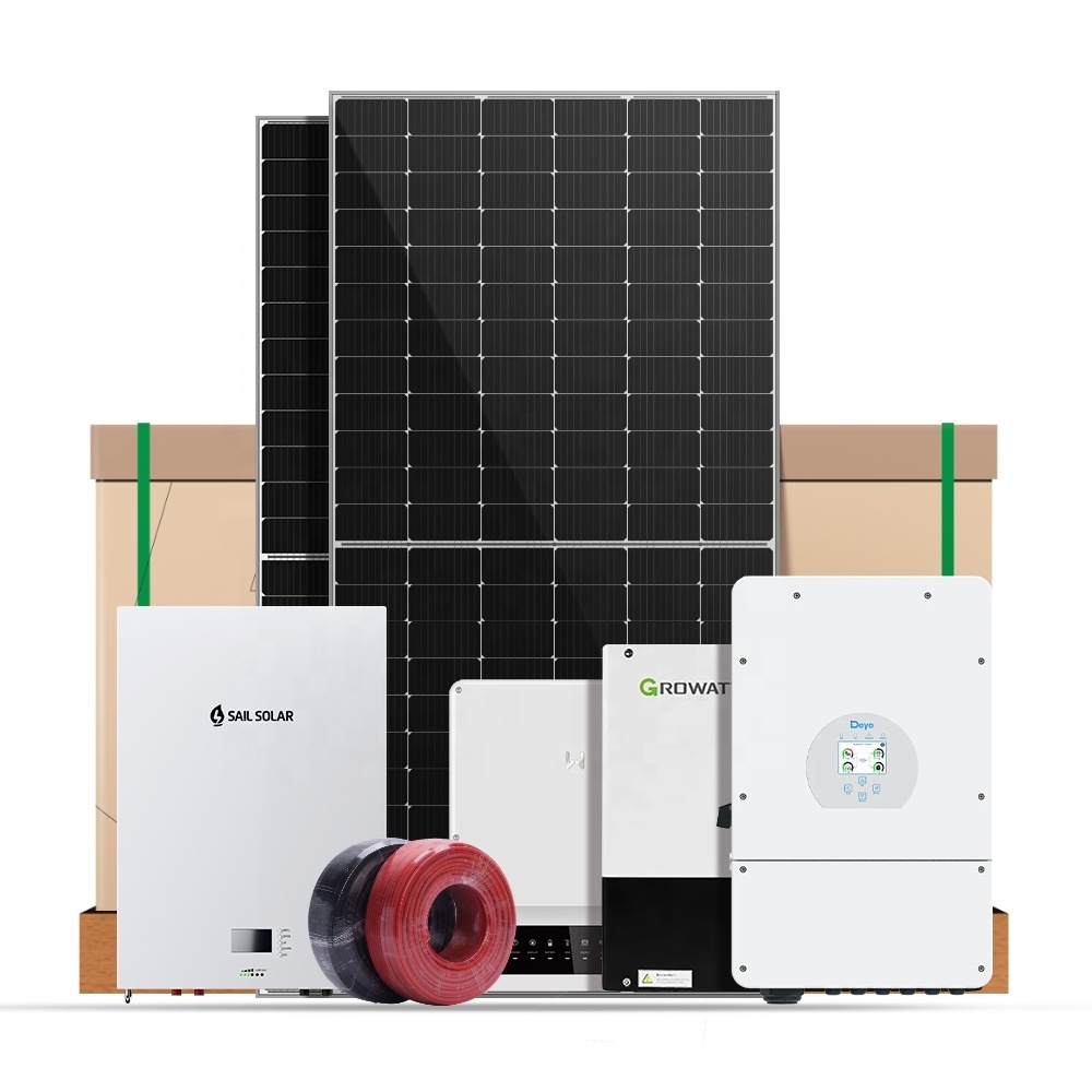 Home Solar Panel Off Grid Solar System 3Kw 5Kw 10kw Hybrid Set Solar Power System Complete Kit