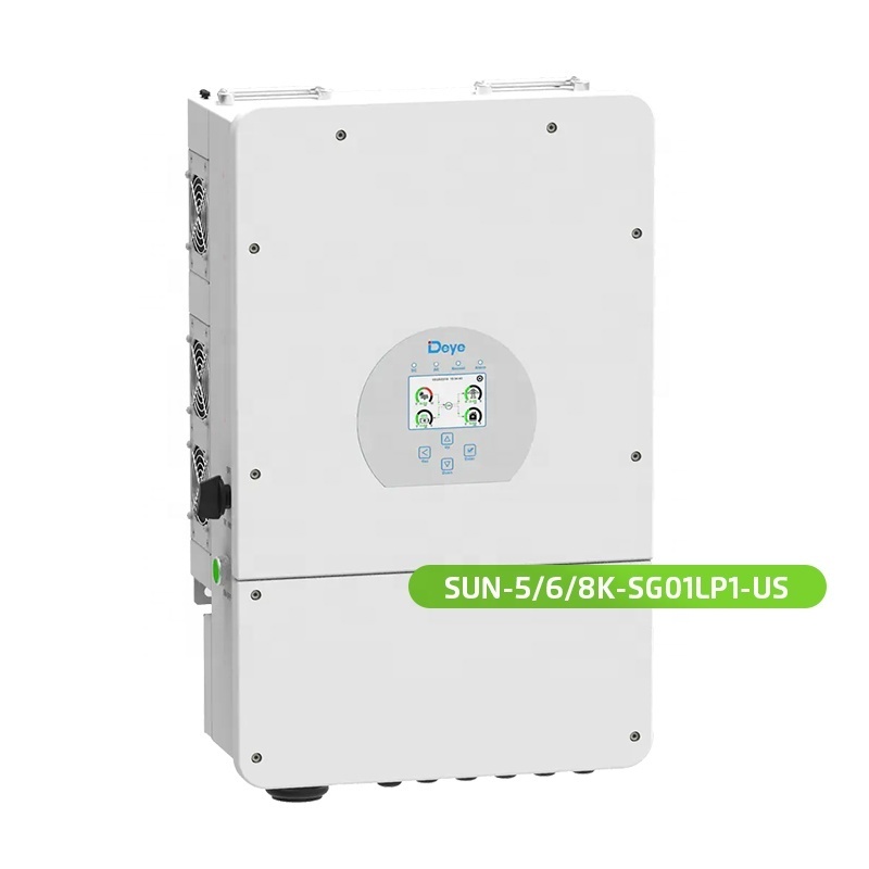 deye hybrid solar inverter with mppt charge controller 8kw pv inverter price