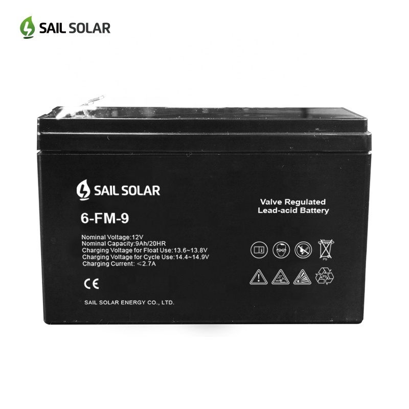 Quality Guarantee Agm Lead Acid Battery Price 12V 5Ah 7AH 9Ah 10Ah 20Ah