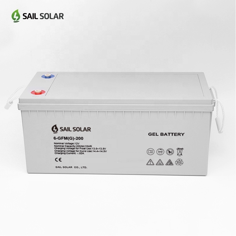 Sunpal 15 Years Long Life Design Gel Battery 12V 100ah 200ah 300ah 400ah