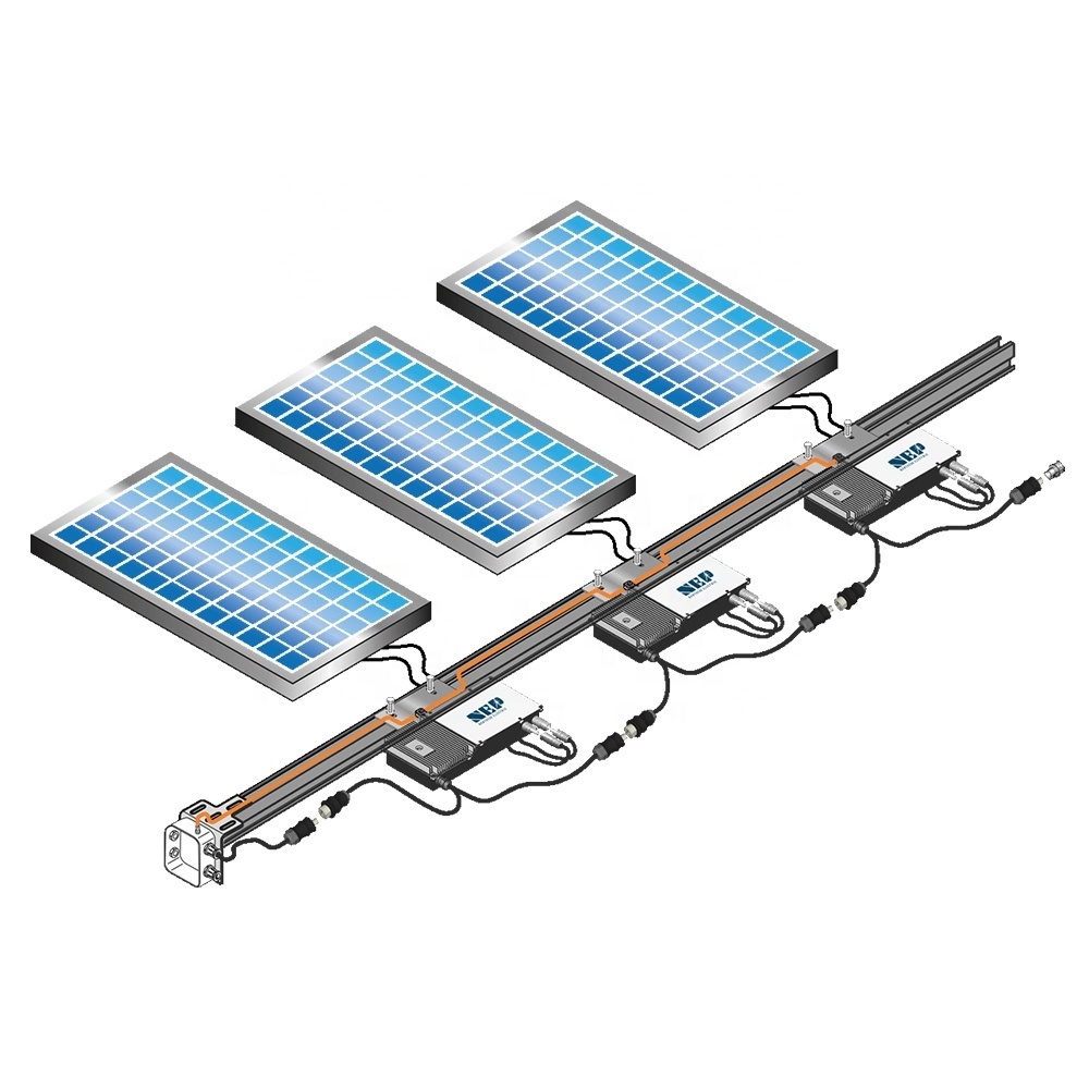 Low price solar system inverter pure sine wave high frequency BDM 300/500/600/800W-230v solar inverter