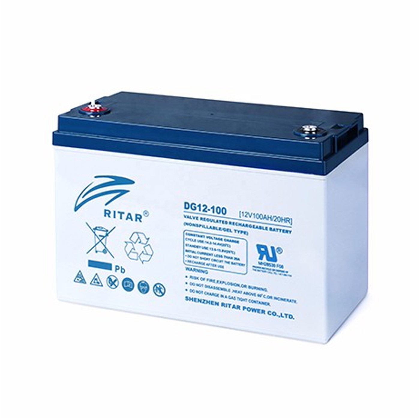 Ritar 12v 150ah 200ah 250ah 260ah 300ah solar gel battery solar lead acid batterie for power storage