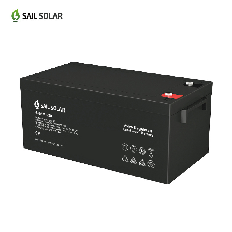 Sealed Gel AGM 12v 24v 100ah 200ah Solar Battery Lead Acid Batteries Deep Cycle Factory Price