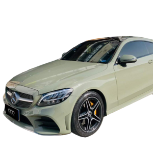 Super Glossy Khaki Green Gloss Vinyl Wrap Stickers Car Body Film Covering Initial Low Tack Glue 1.52*18m